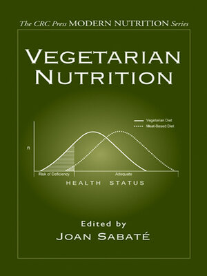 cover image of Vegetarian Nutrition